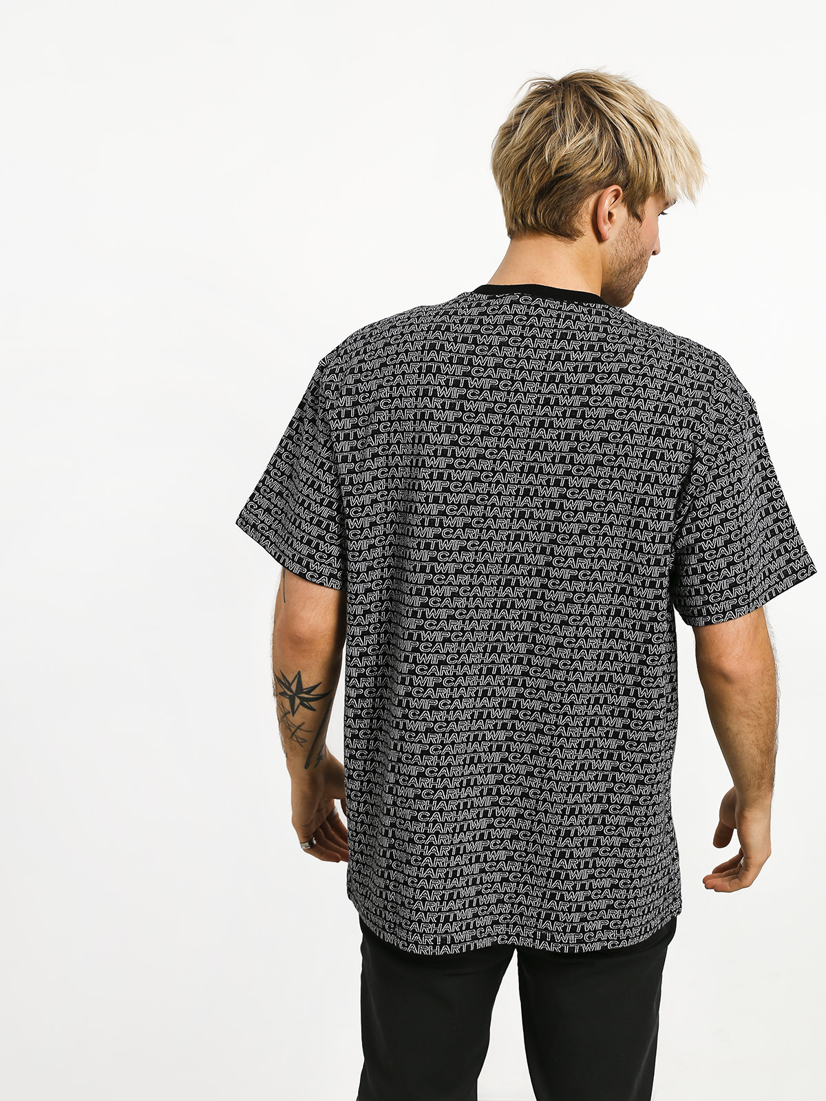 Carhartt WIP Typo T-shirt (typo print/black/white)