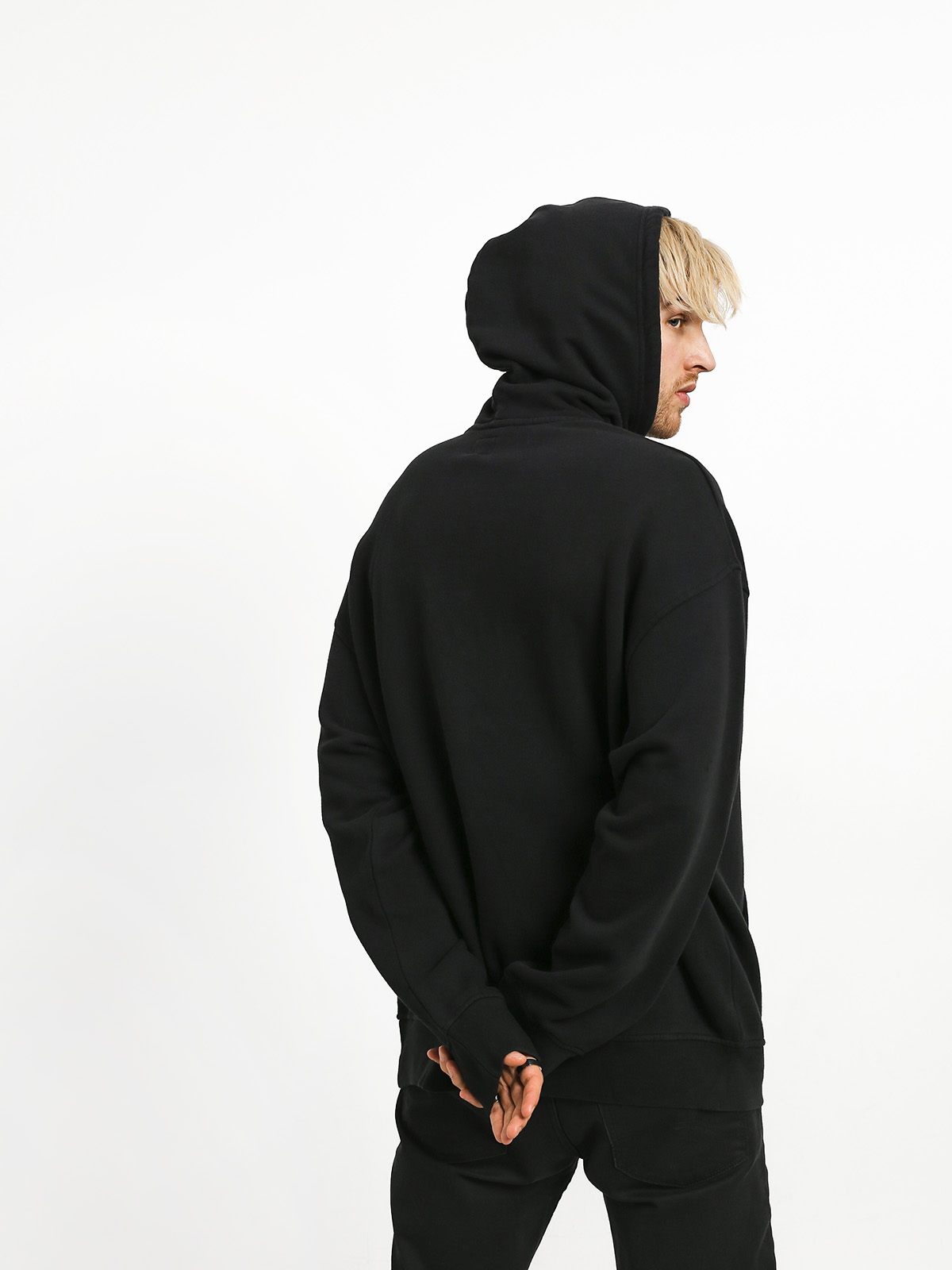 Levi s Oversized Pull HD Hoodie black black