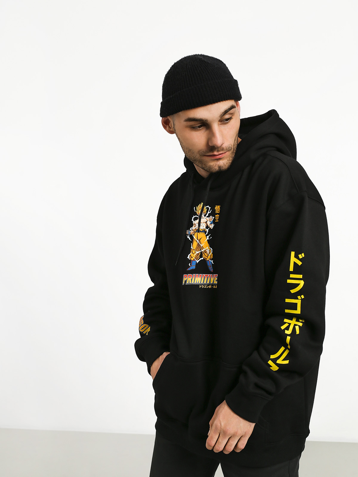 primitive super saiyan goku hoodie