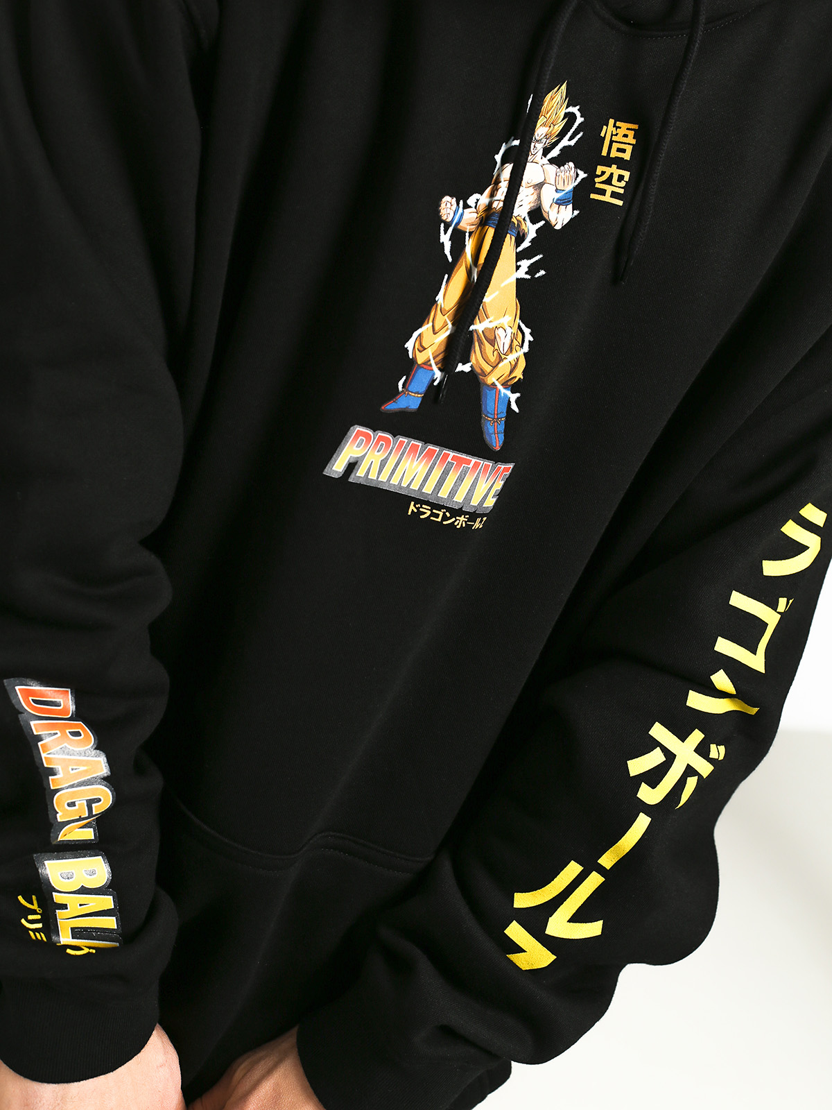 Primitive Super Saiyan Goku HD Hoodie (black)