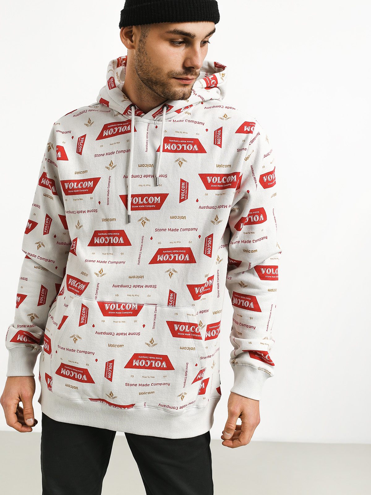 Volcom Garage Beers HD Hoodie (wht)