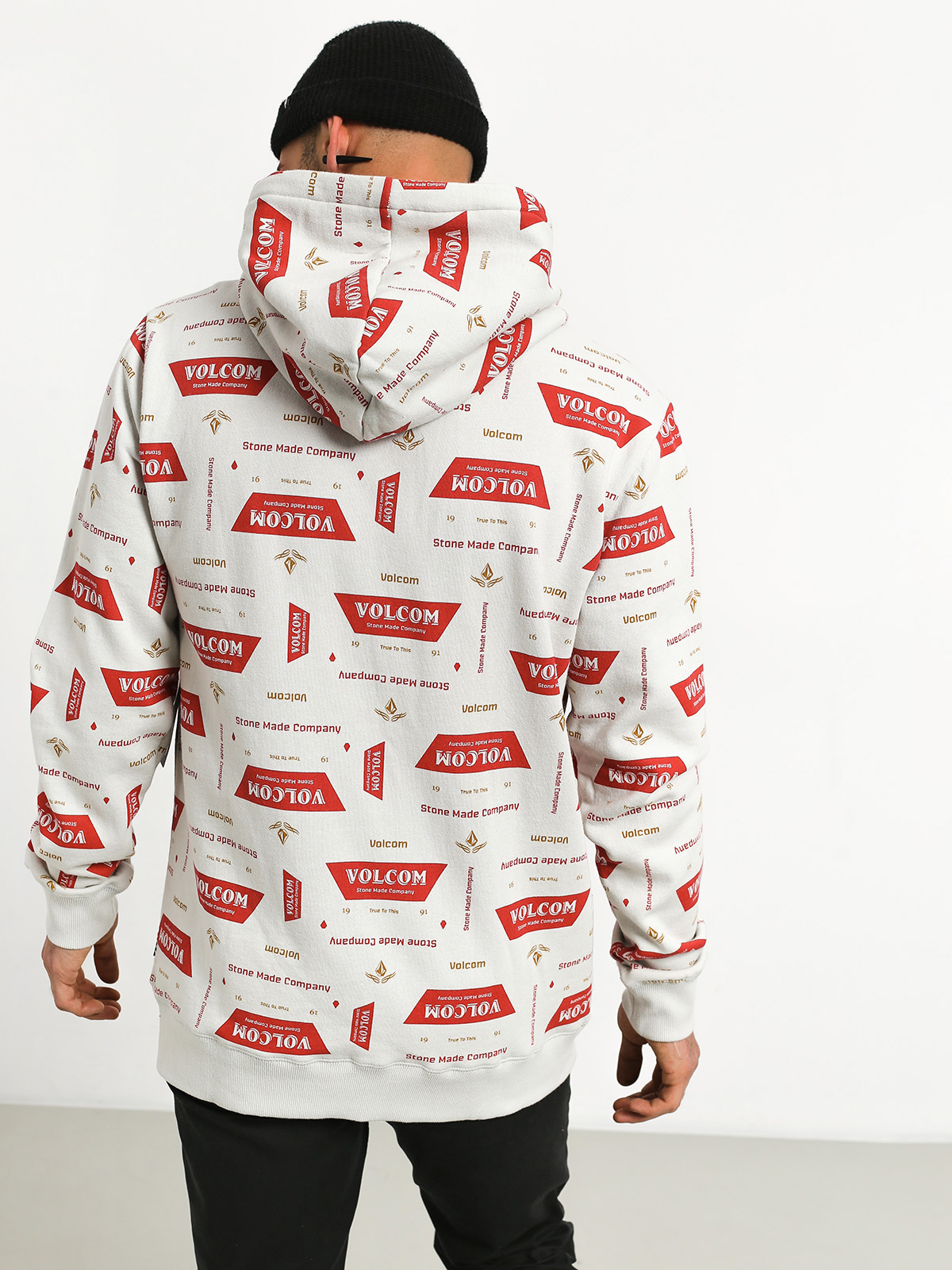 Volcom Garage Beers HD Hoodie (wht)