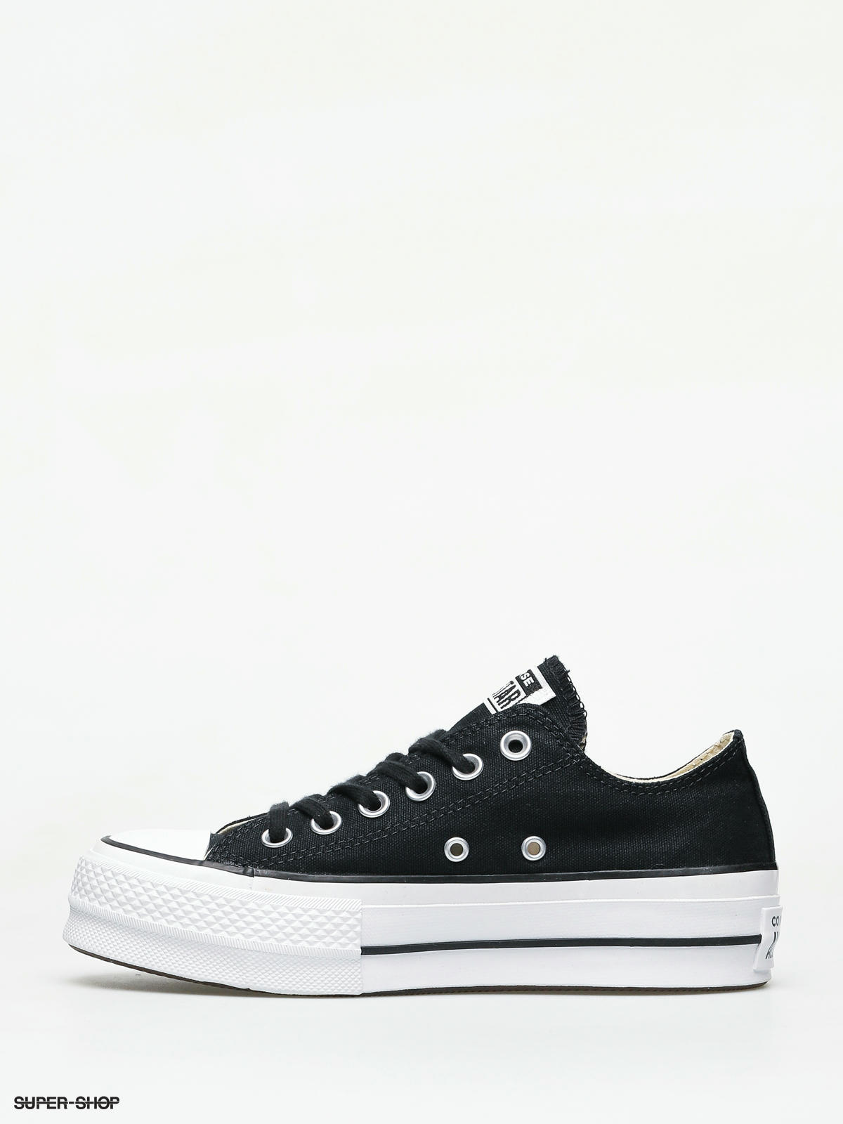 Converse Chuck Taylor All Star Lift Ox Chucks Wmn black white white