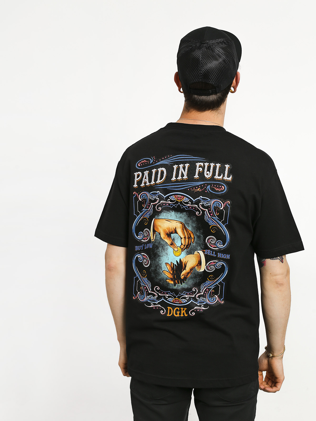 DGK Paid In Full T-shirt (black)