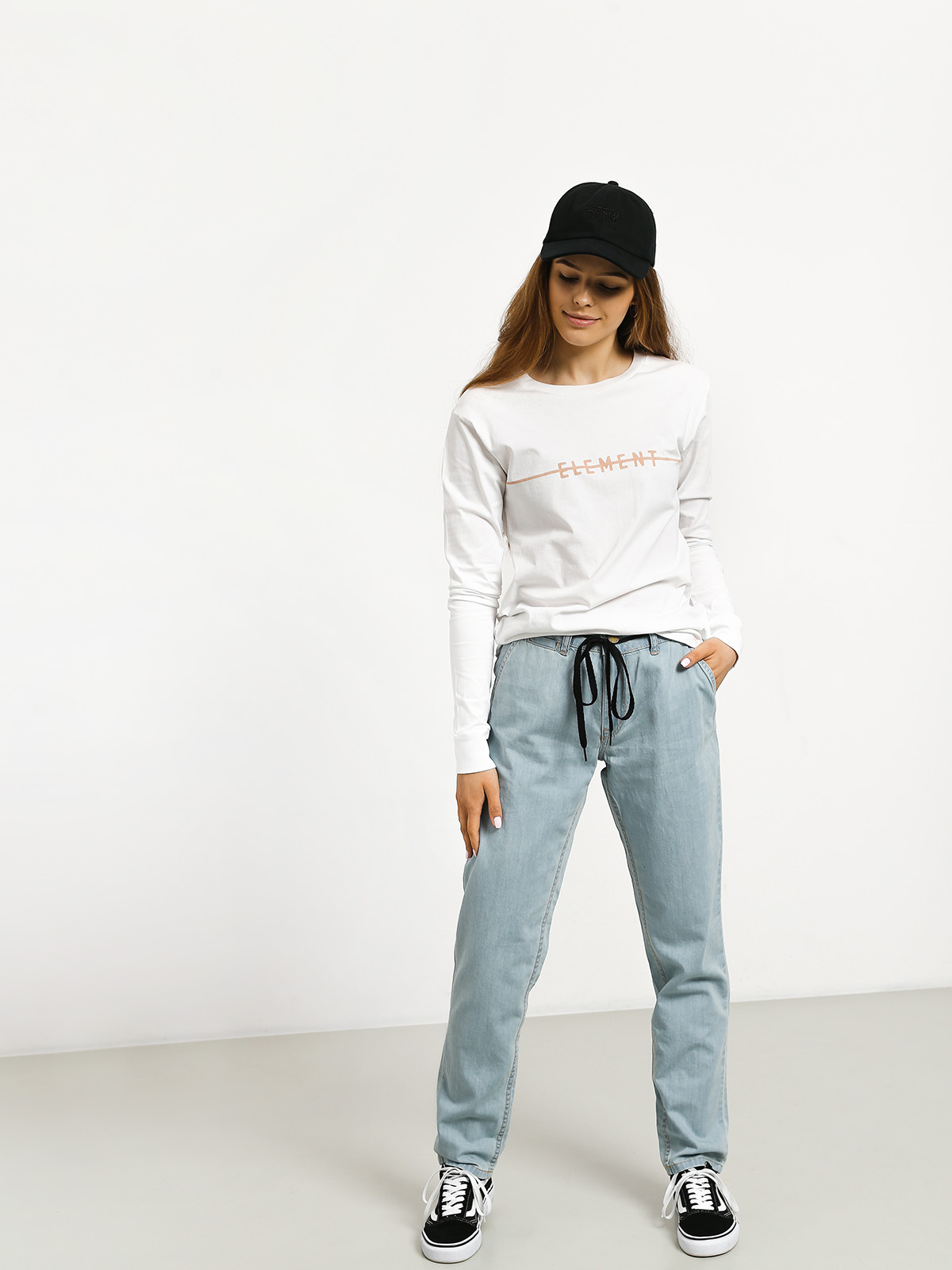 Element Line Logo Longsleeve Wmn (white)