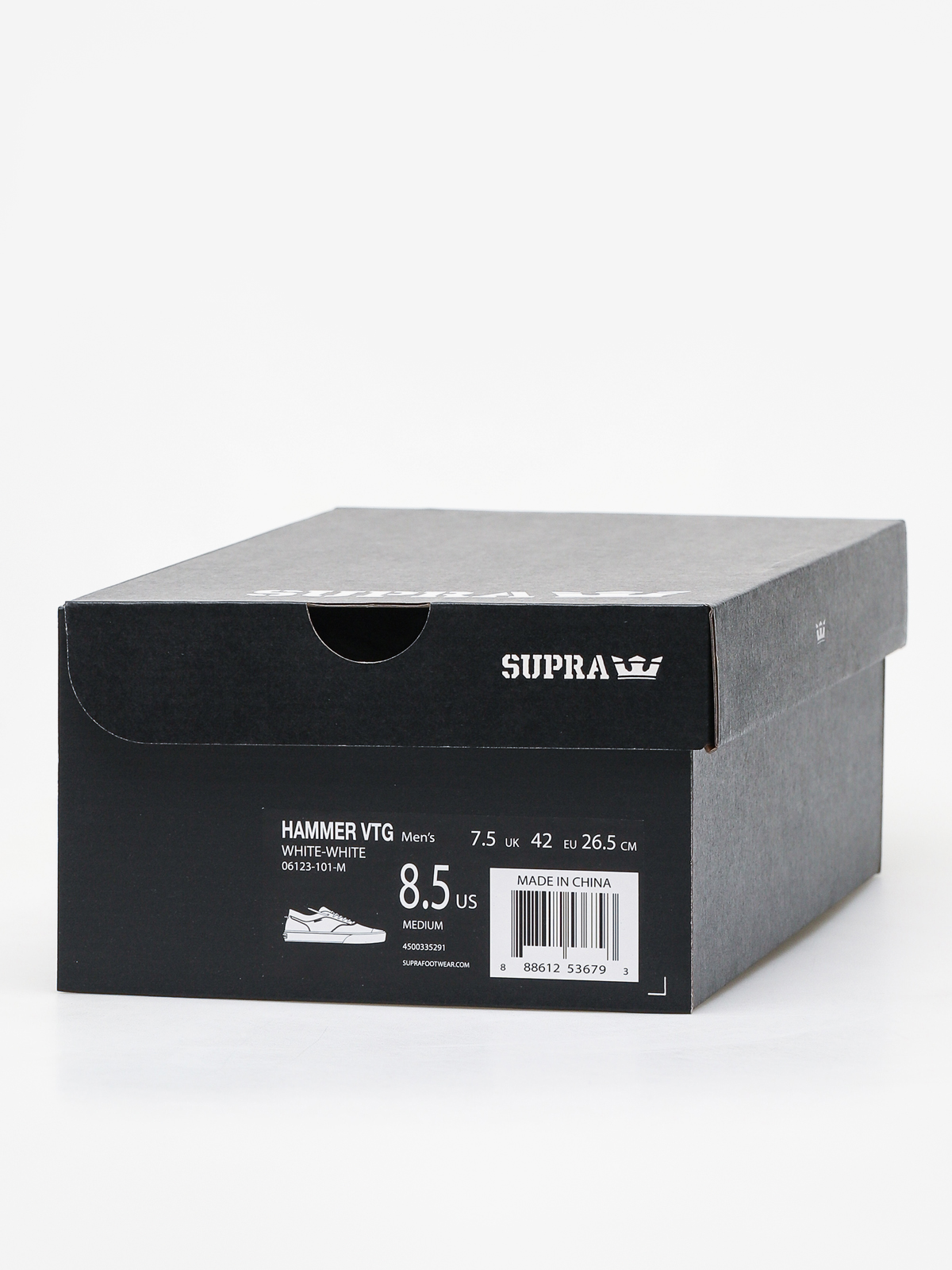 Supra Hammer Vtg Shoes (white white)