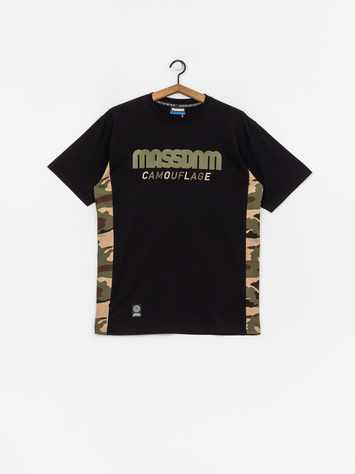MassDnm Shelter T-shirt (black)