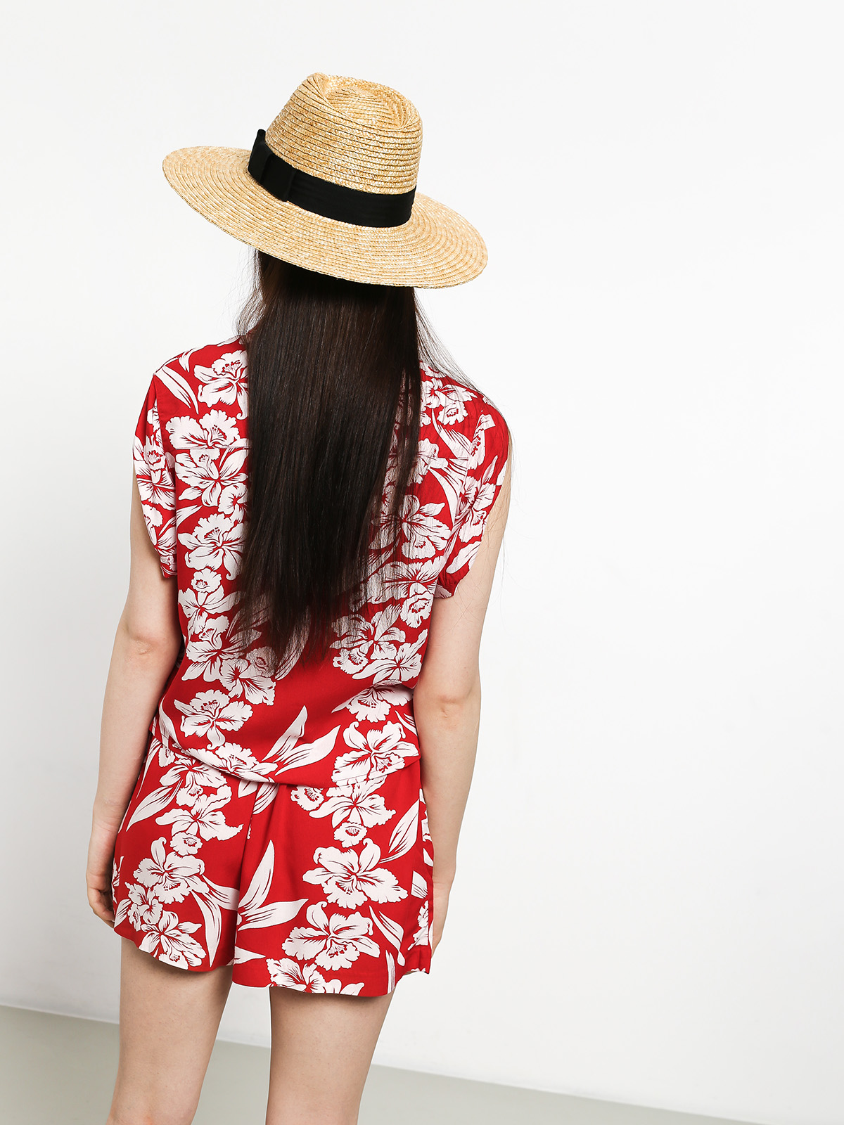 Volcom Aloha Ha Shirt Wmn (red)