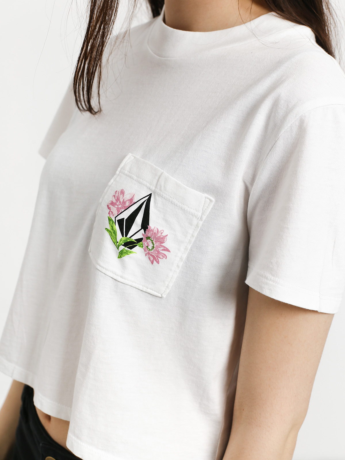Volcom Stone Grown T-shirt Wmn (wht)