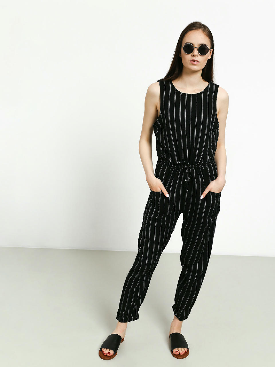 RVCA Pop Out Overall Wmn (black stripe)