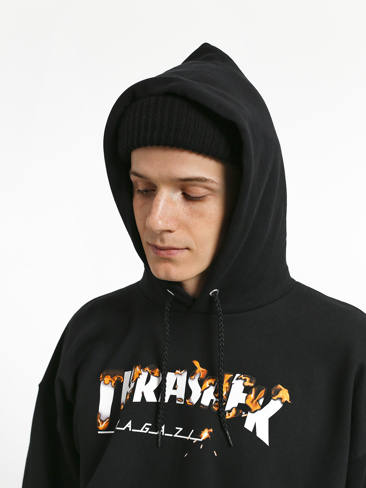 Thrasher Intro Burner HD Hoodie (black)