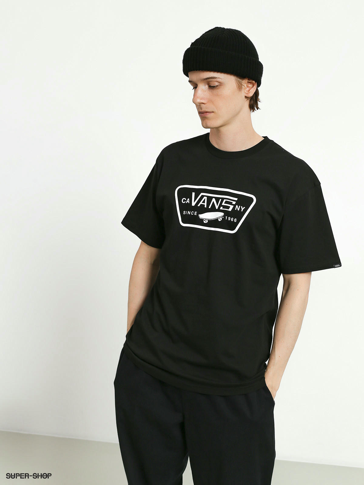 all black vans shirt