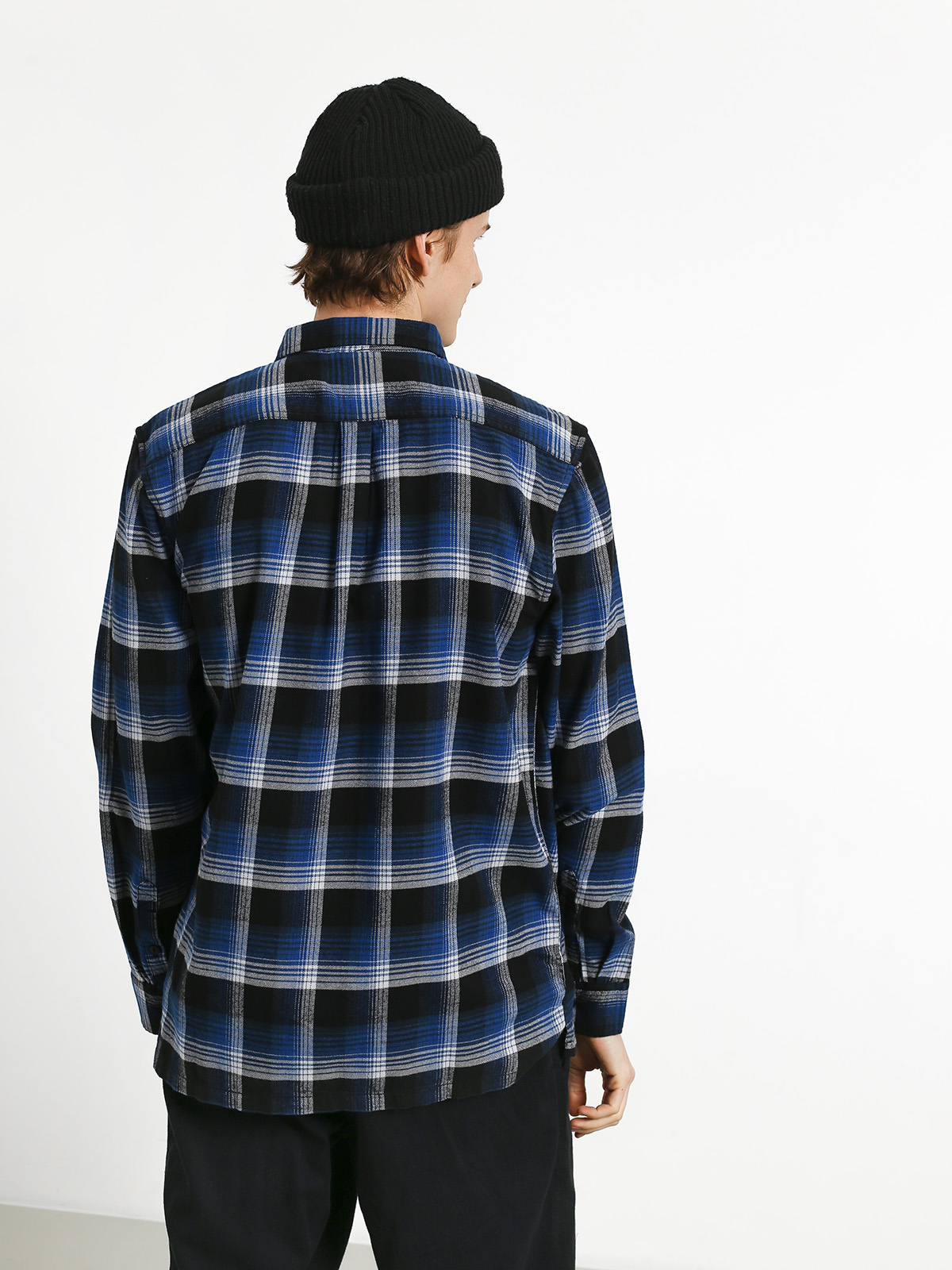 Vans X Anti Hero Wired Shirt (true blue/black)