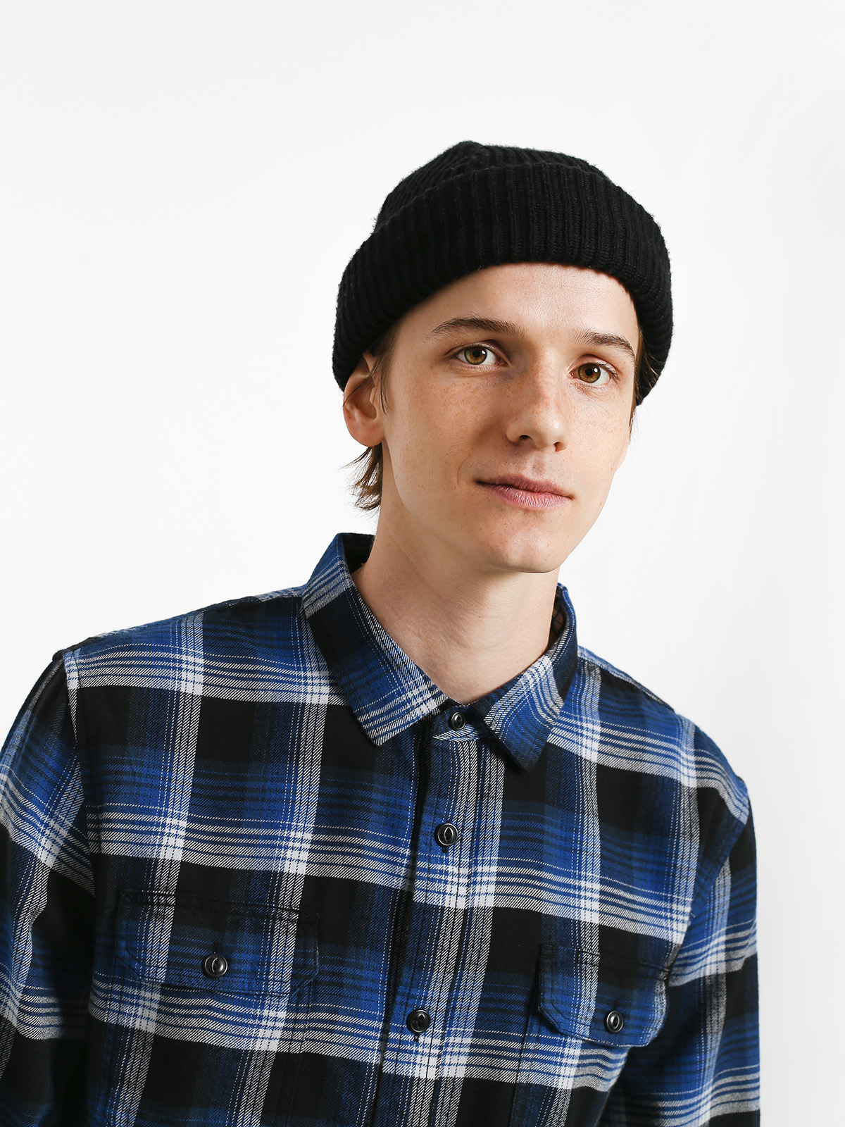 Vans X Anti Hero Wired Shirt (true blue/black)