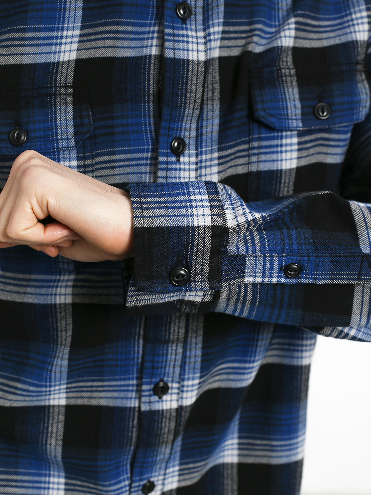 Vans X Anti Hero Wired Shirt (true blue/black)