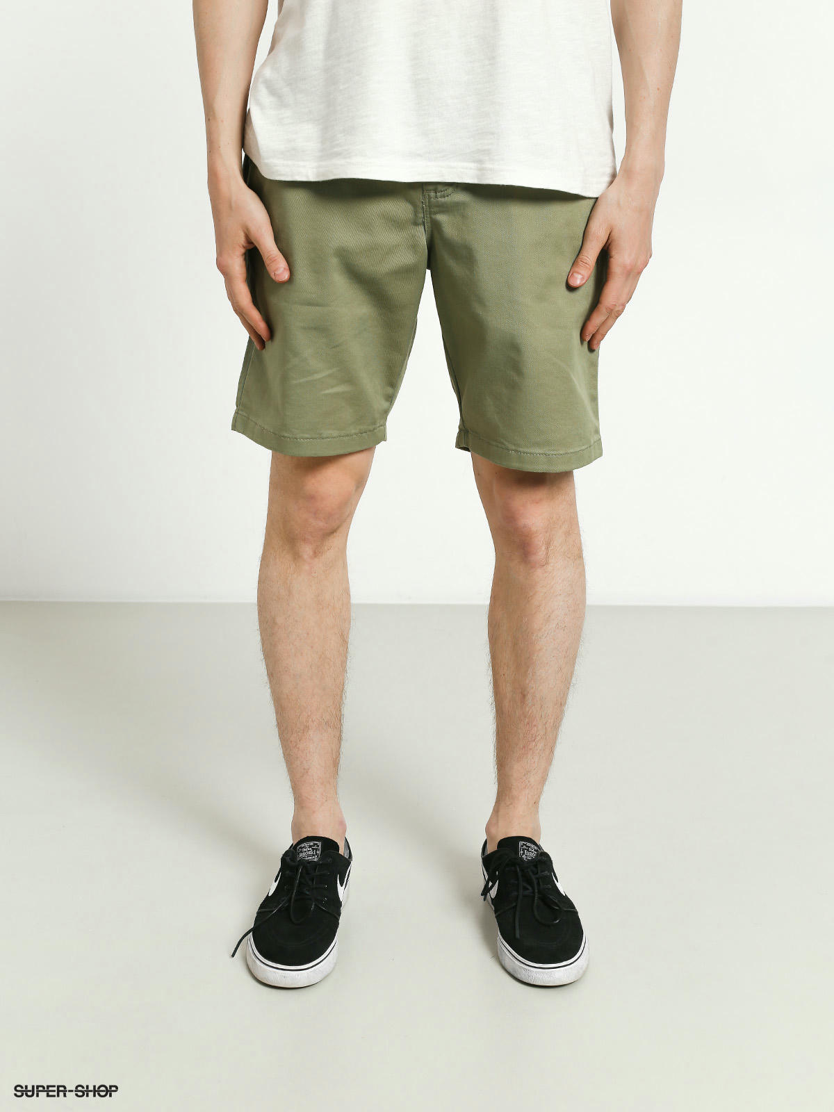 Vans shorts clearance olive