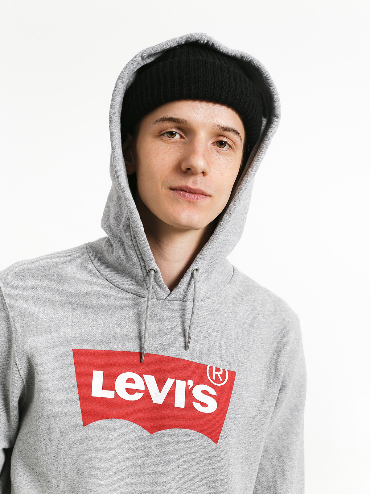 Grey levis hoodie best sale