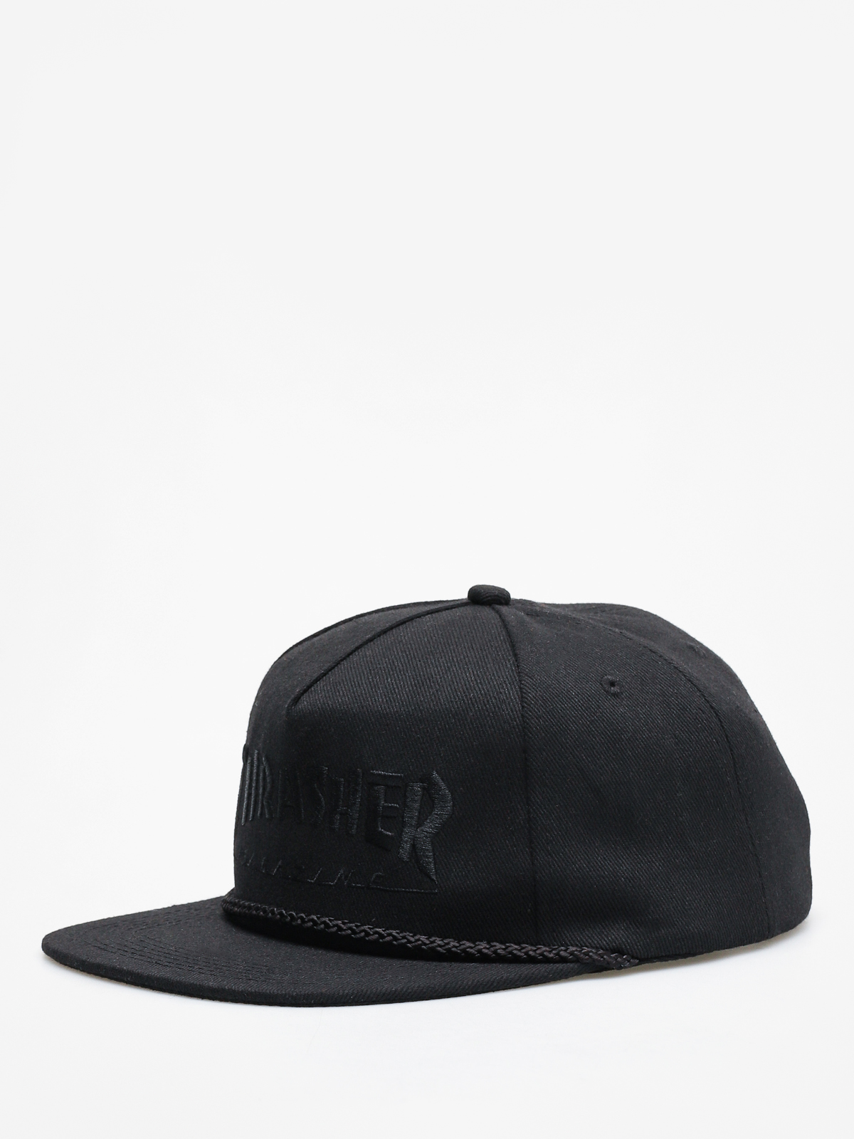 Thrasher Rope Snap ZD Cap black (black/black)