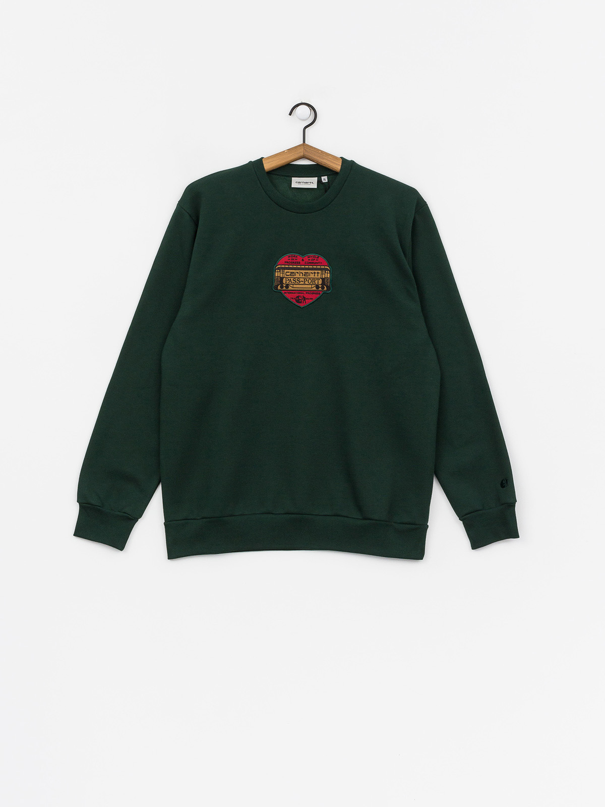 Carhartt WIP Thank You X Pass Port Sweatshirt - green (pass port 