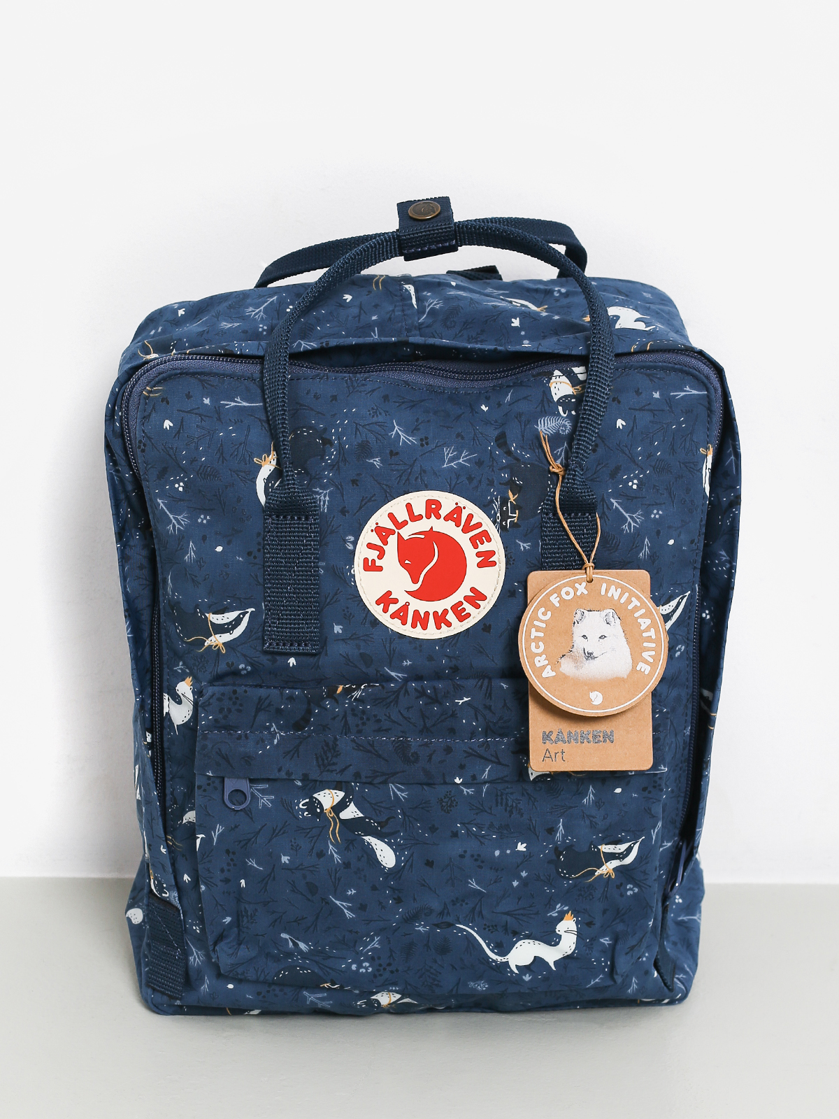 Fjallraven Kanken Art Backpack navy blue (blue fable)