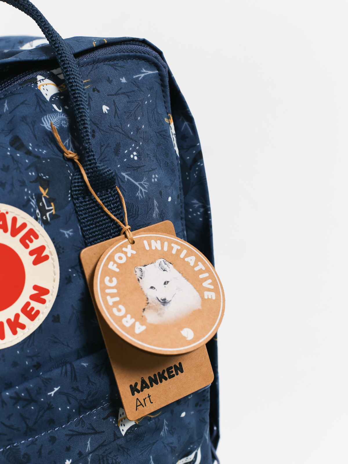 Fjallraven Kanken Art Backpack navy blue (blue fable)
