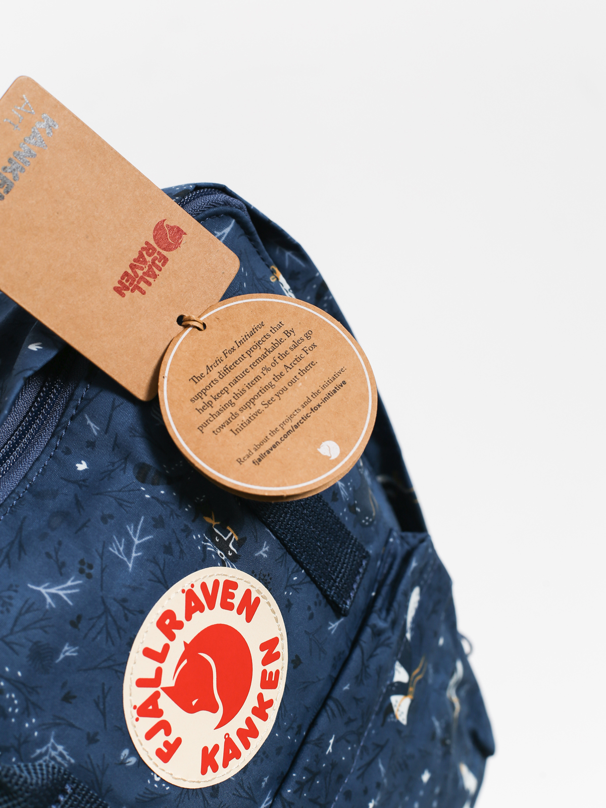 Fjallraven Kanken Art Backpack (blue fable)