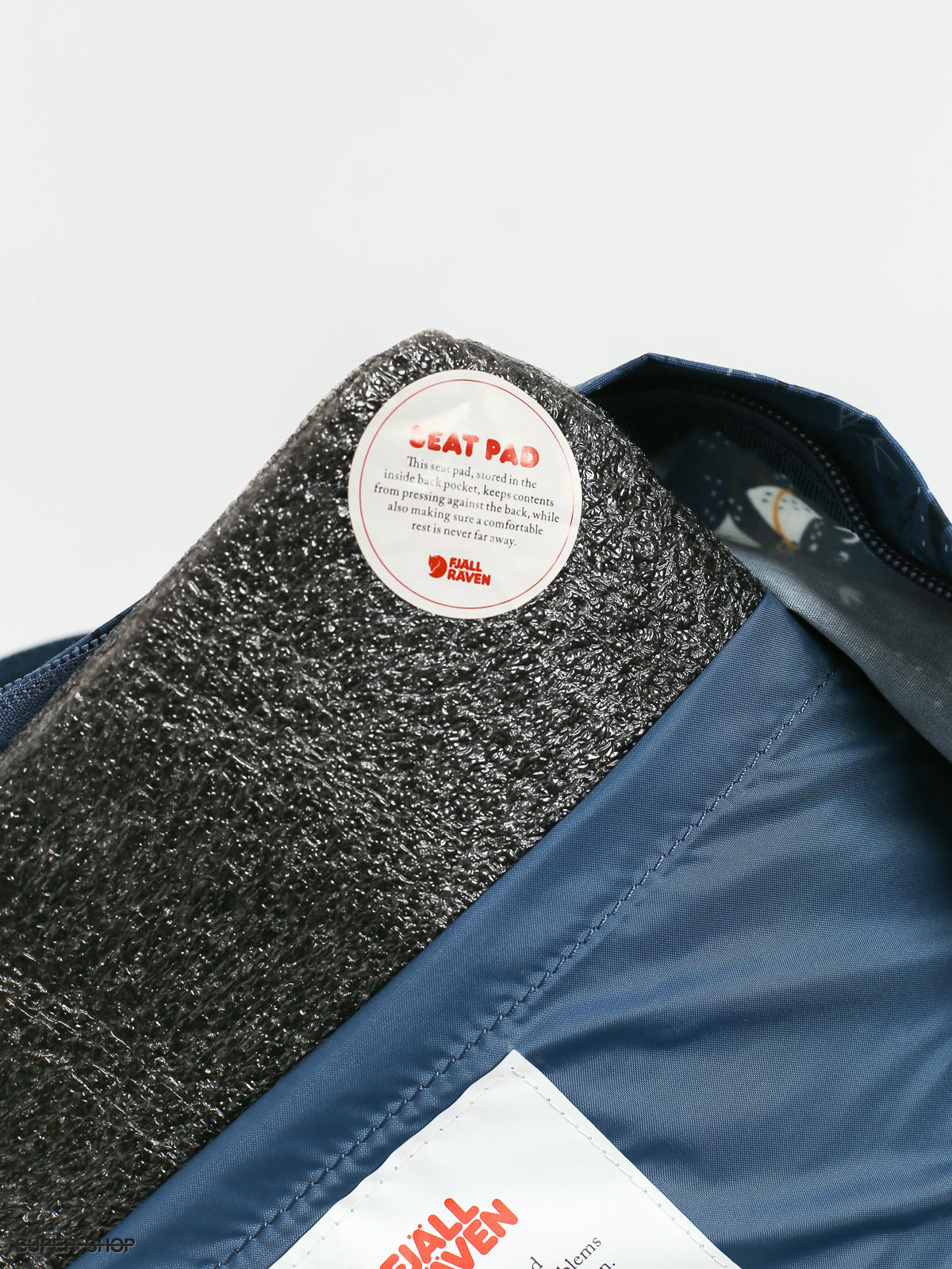 Fjallraven kanken outlet art blue fable