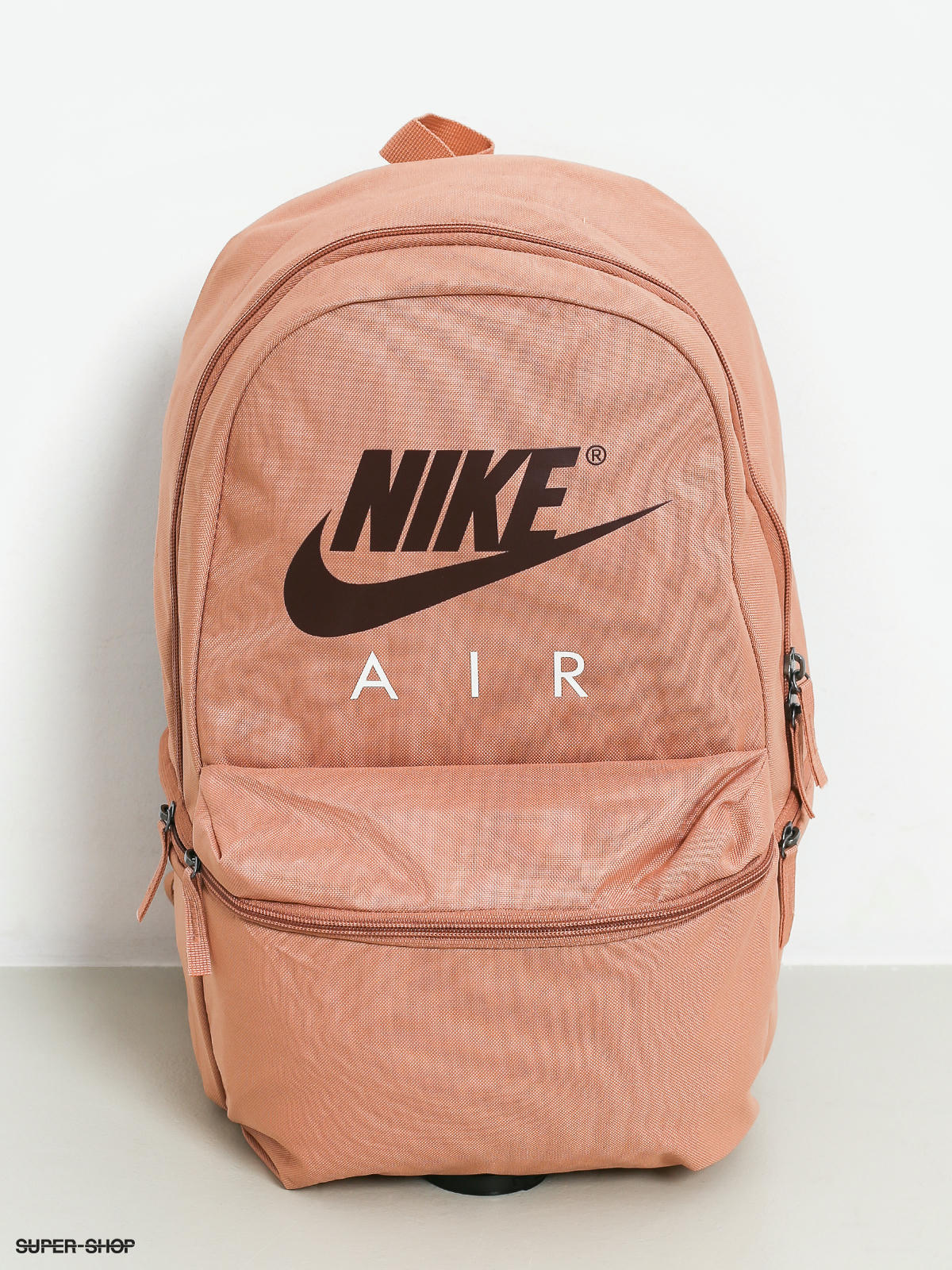 Rose gold store backpack nike