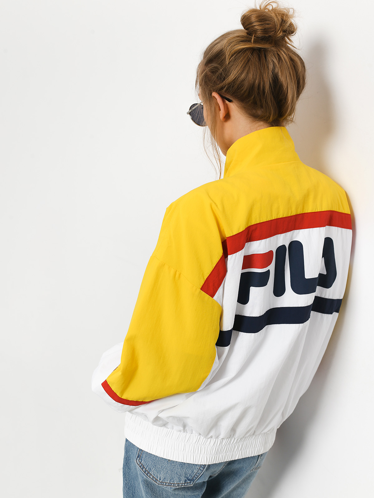 Fila Kaya Jacket Wmn (empire yellow/bright white/black)