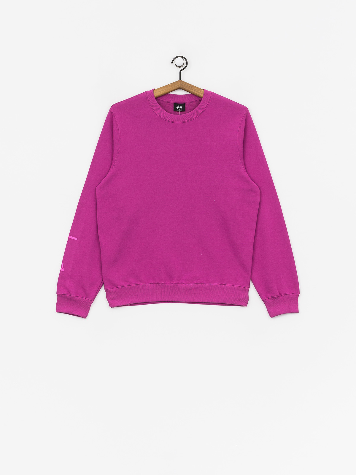 Stussy Stock Crew Sweatshirt Wmn (berry)