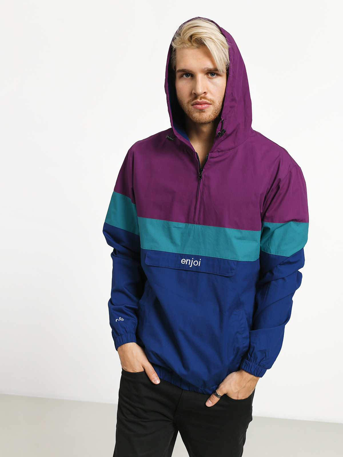 Enjoi Handout Windbreaker Jacket - blue (purple)