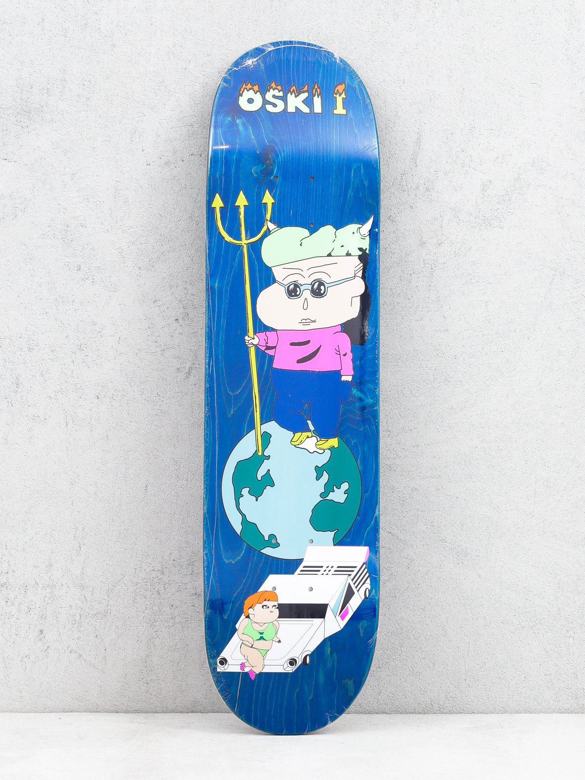 Polar Skate Oskar Rozenberg Oski 1 Deck (blue)