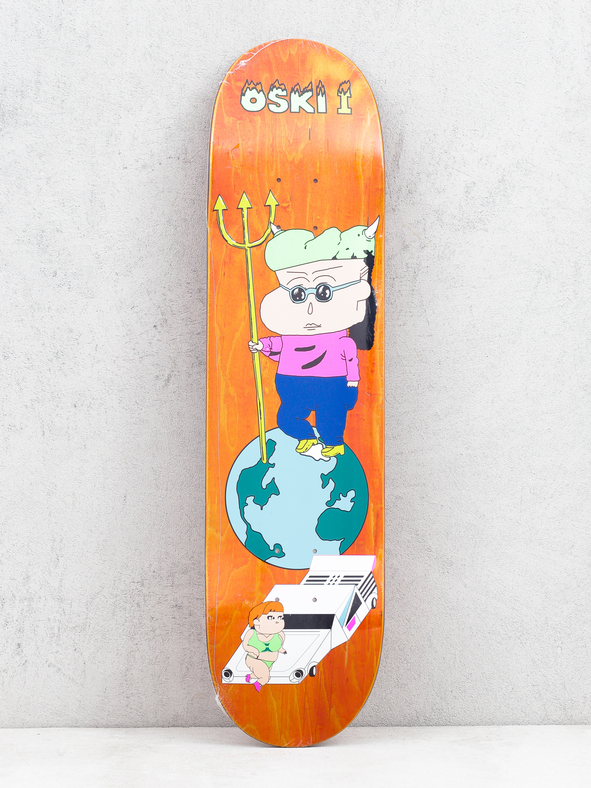 Polar Skate Oskar Rozenberg Oski 1 Deck (orange)