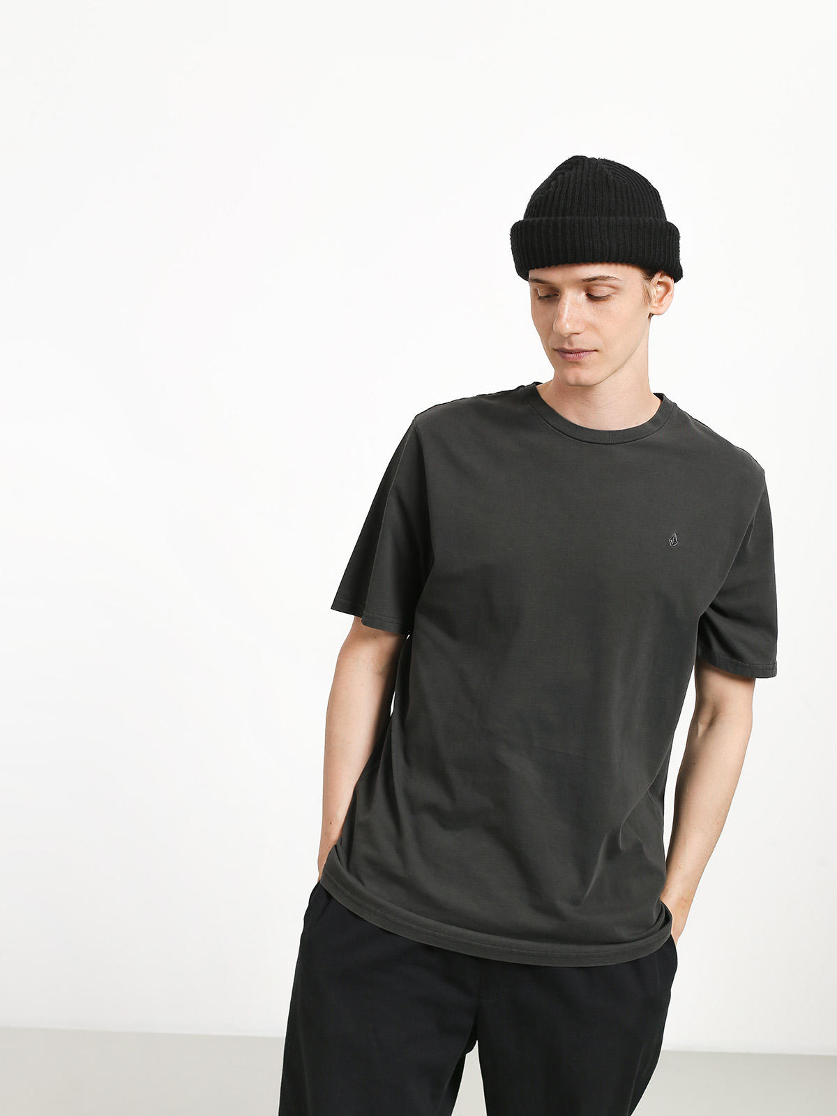 Volcom Solid Stone Emb T-shirt (blk)