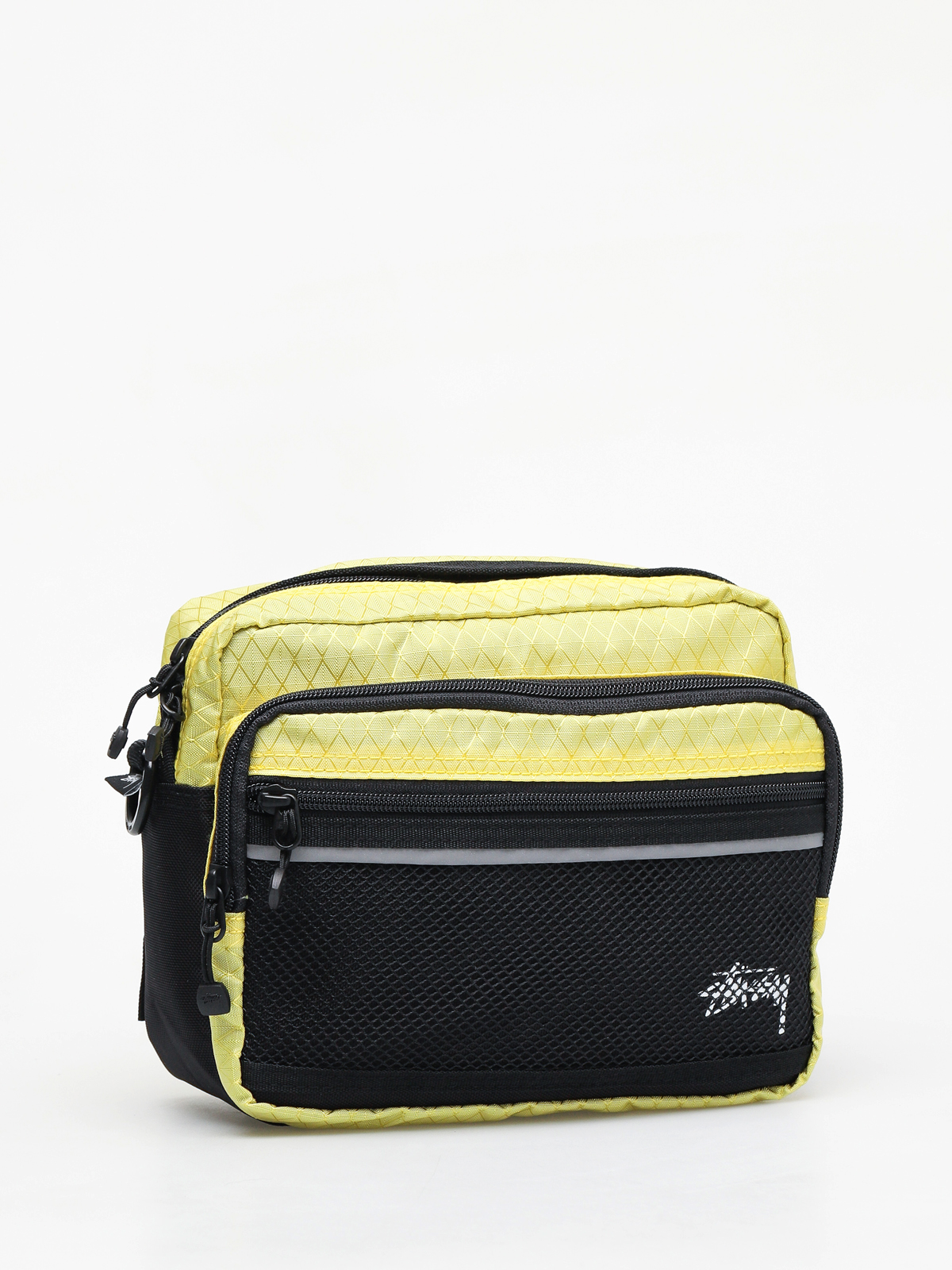 Stussy Diamond Ripstop Bag - yellow (lime)