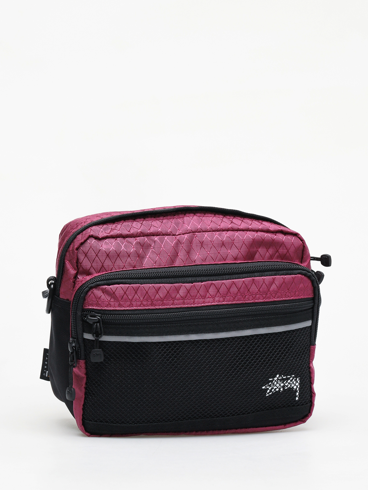 Stussy Diamond Ripstop Bag (berry)
