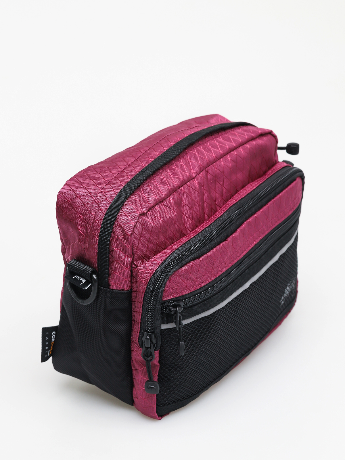 Stussy Diamond Ripstop Bag (berry)