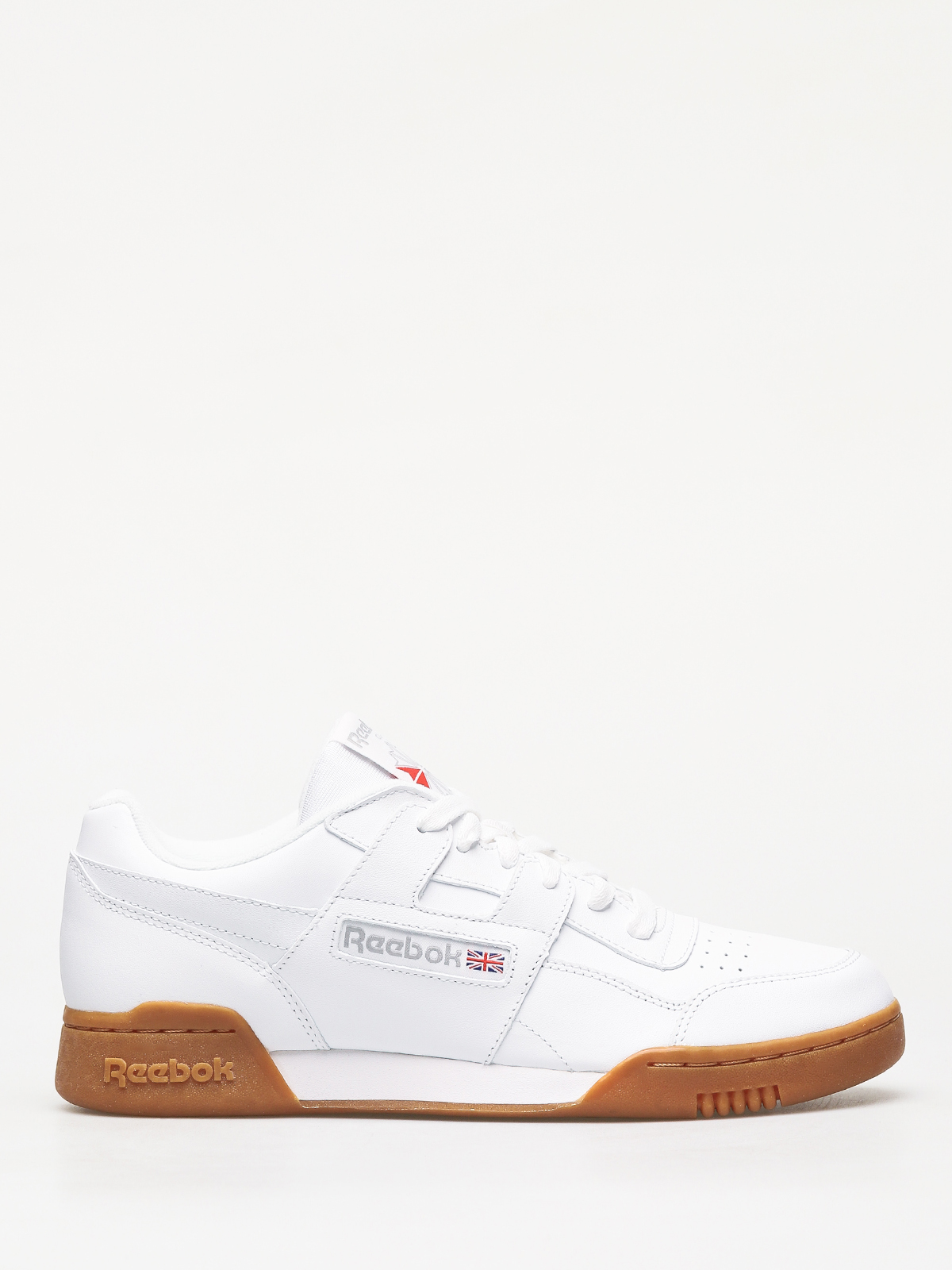 Reebok Workout Plus Shoes (white carbon/classic red/reebok royal gum)