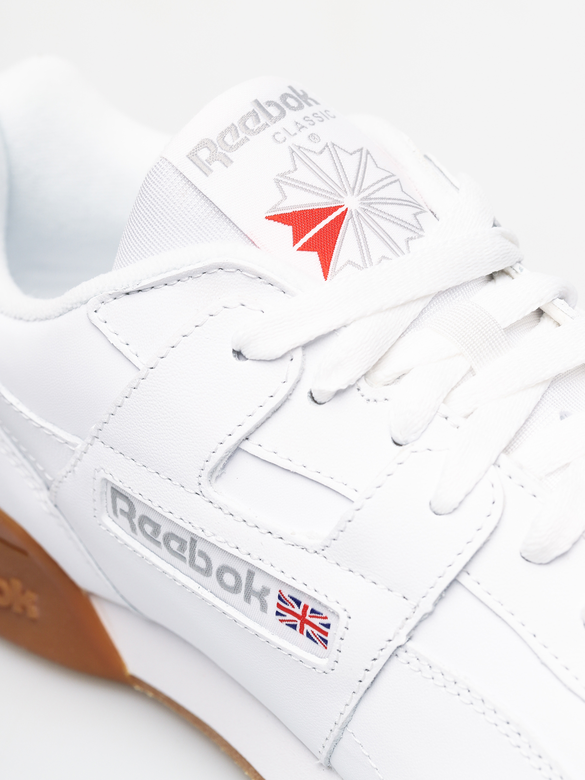Reebok Workout Plus Shoes (white carbon/classic red/reebok royal gum)