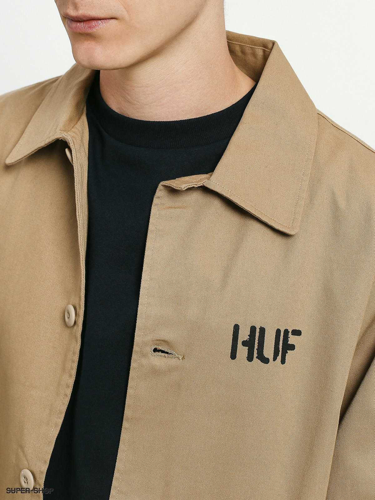 新品・在庫あり POPEYE TRENCH JACKET HUF x POPEYE コラボ | www