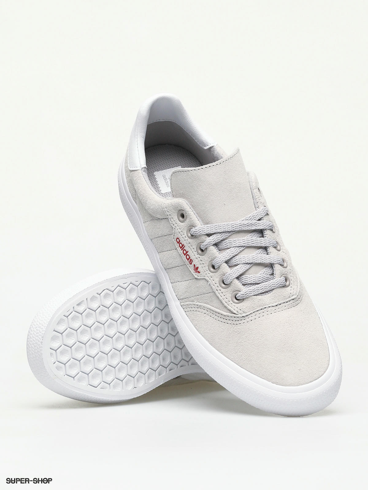 3mc skate 2025 shoes  grey/white/scarlet