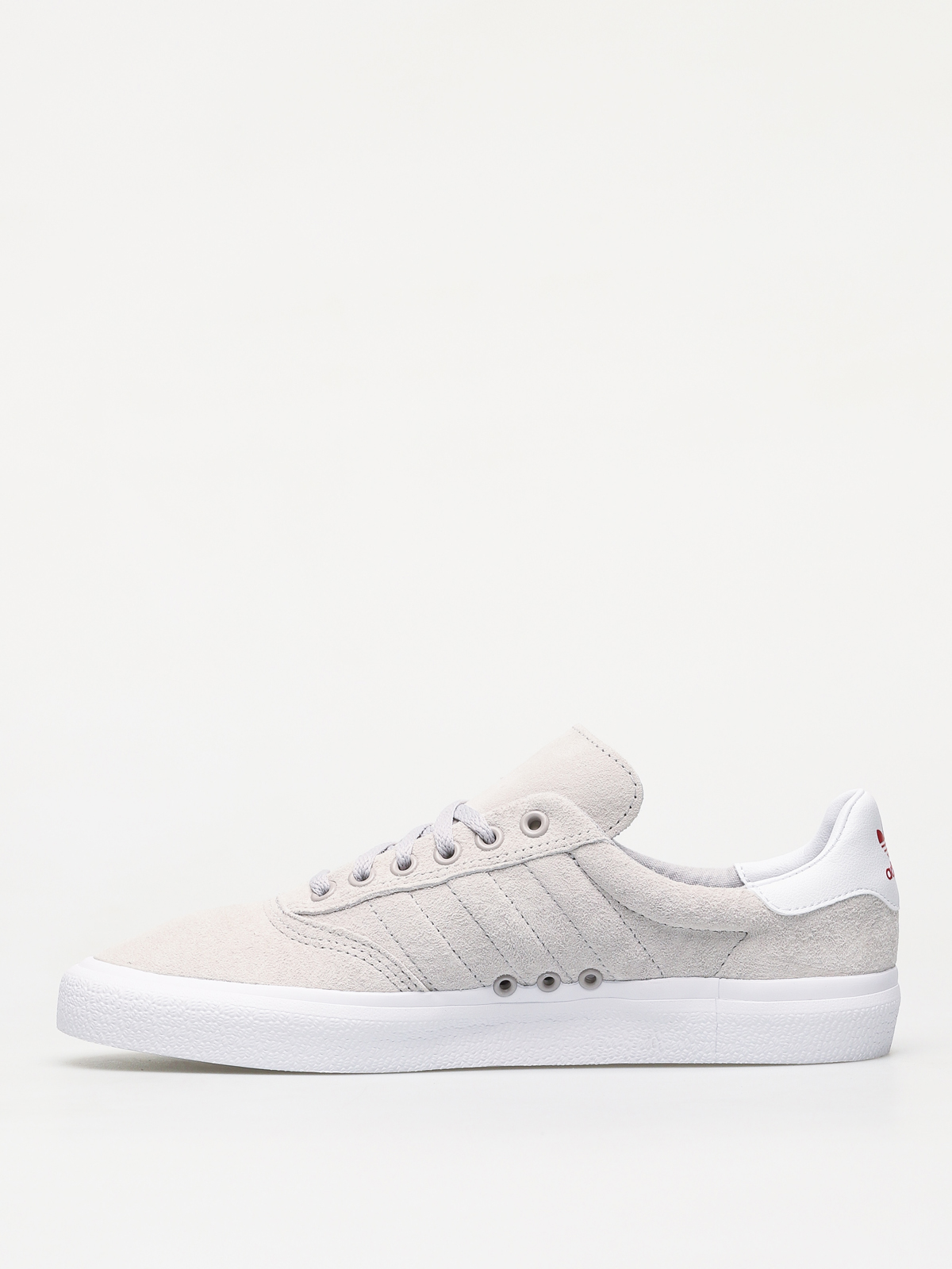 adidas 3mc grey white & scarlet shoes