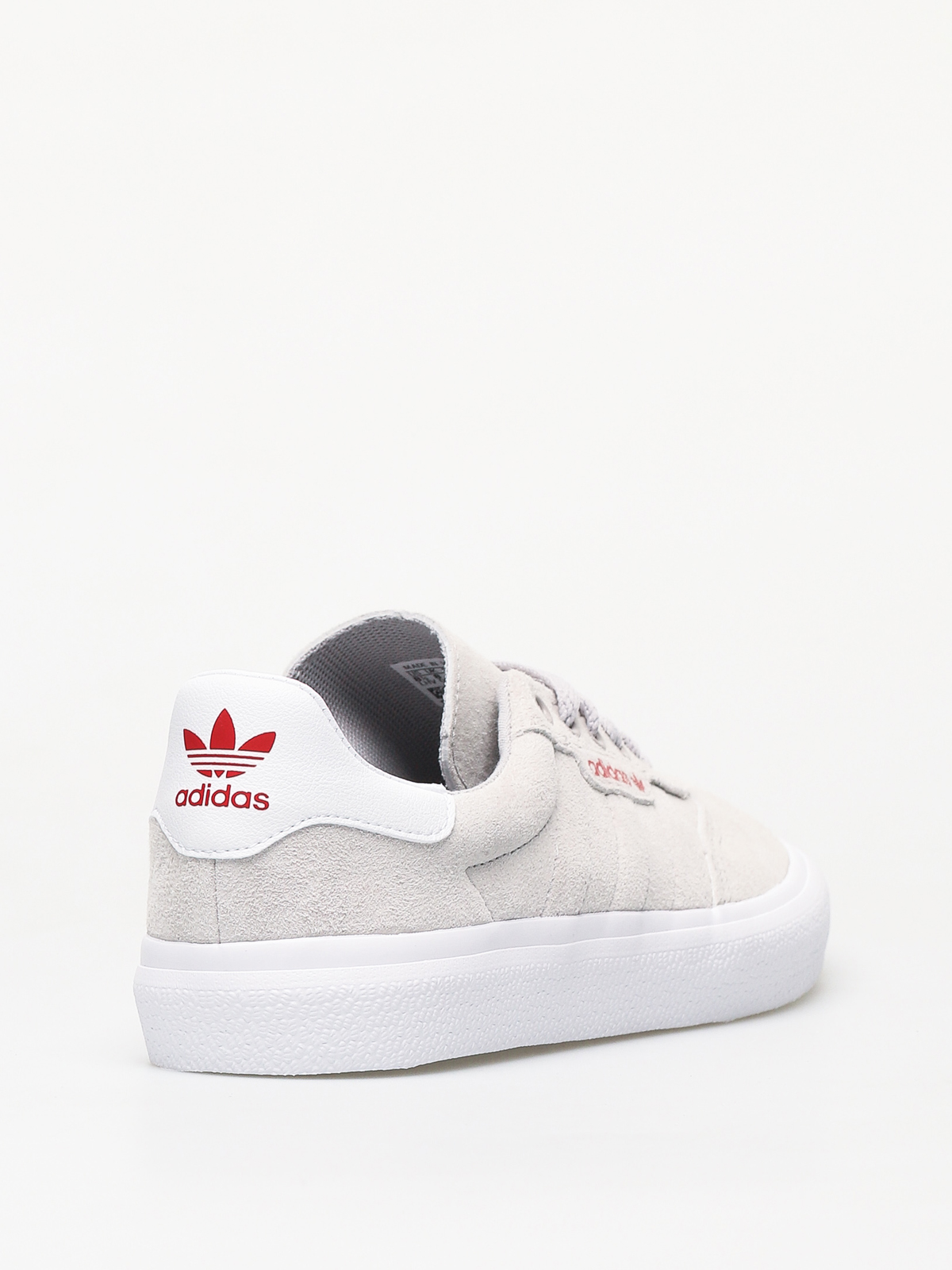 adidas 3mc grey white & scarlet shoes