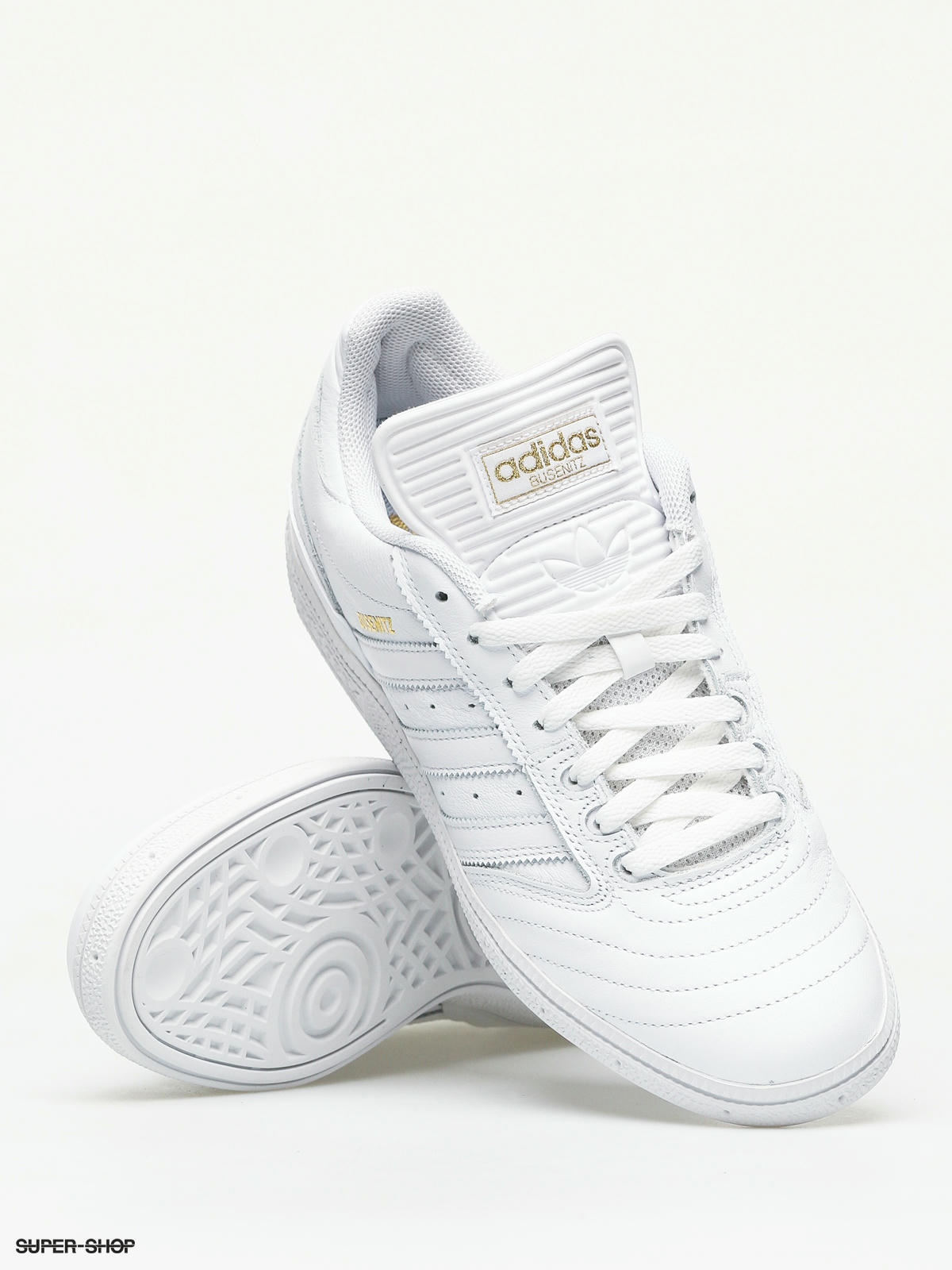 Adidas busenitz best sale white leather