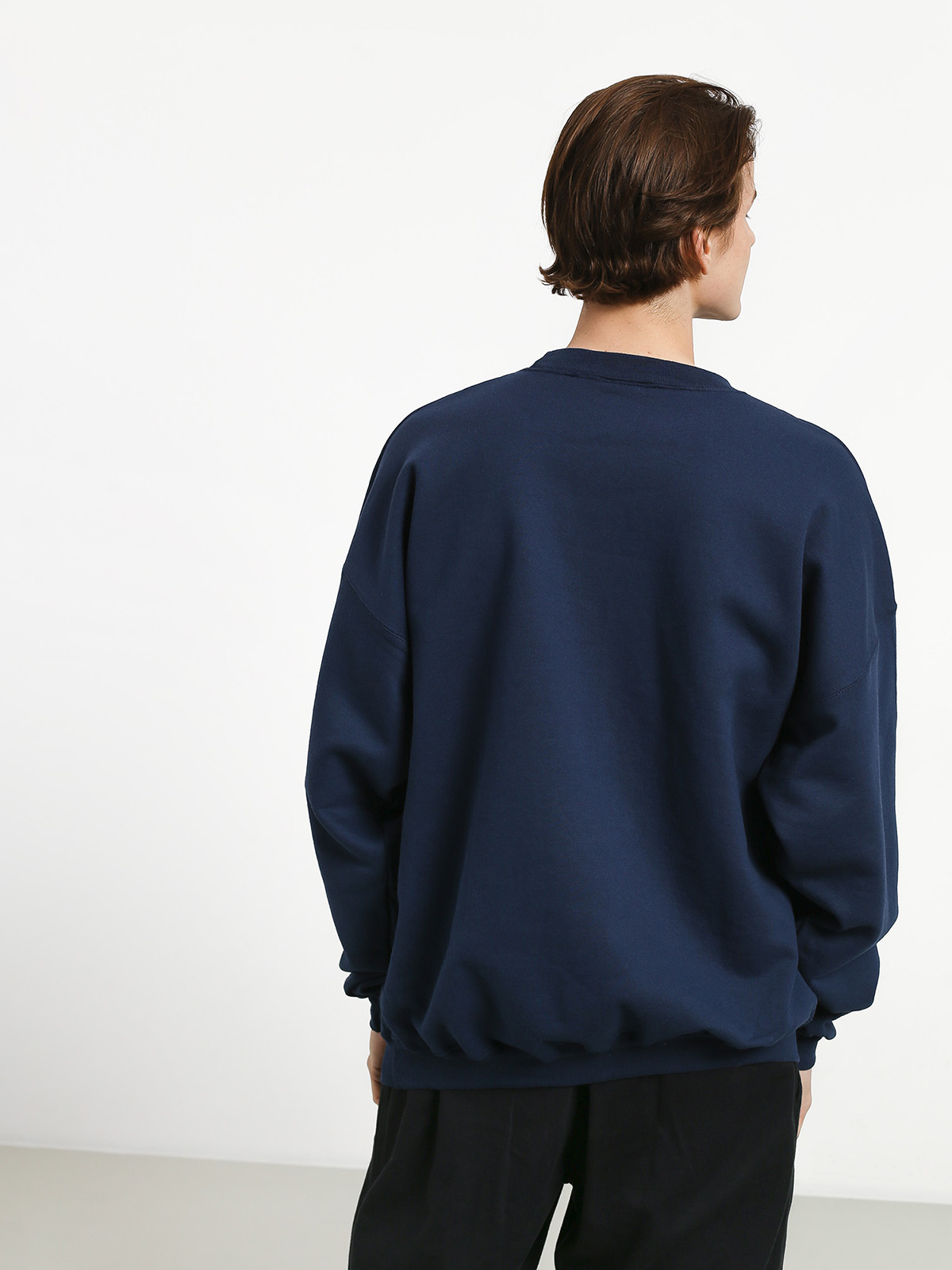 Thrasher outlined clearance crewneck navy