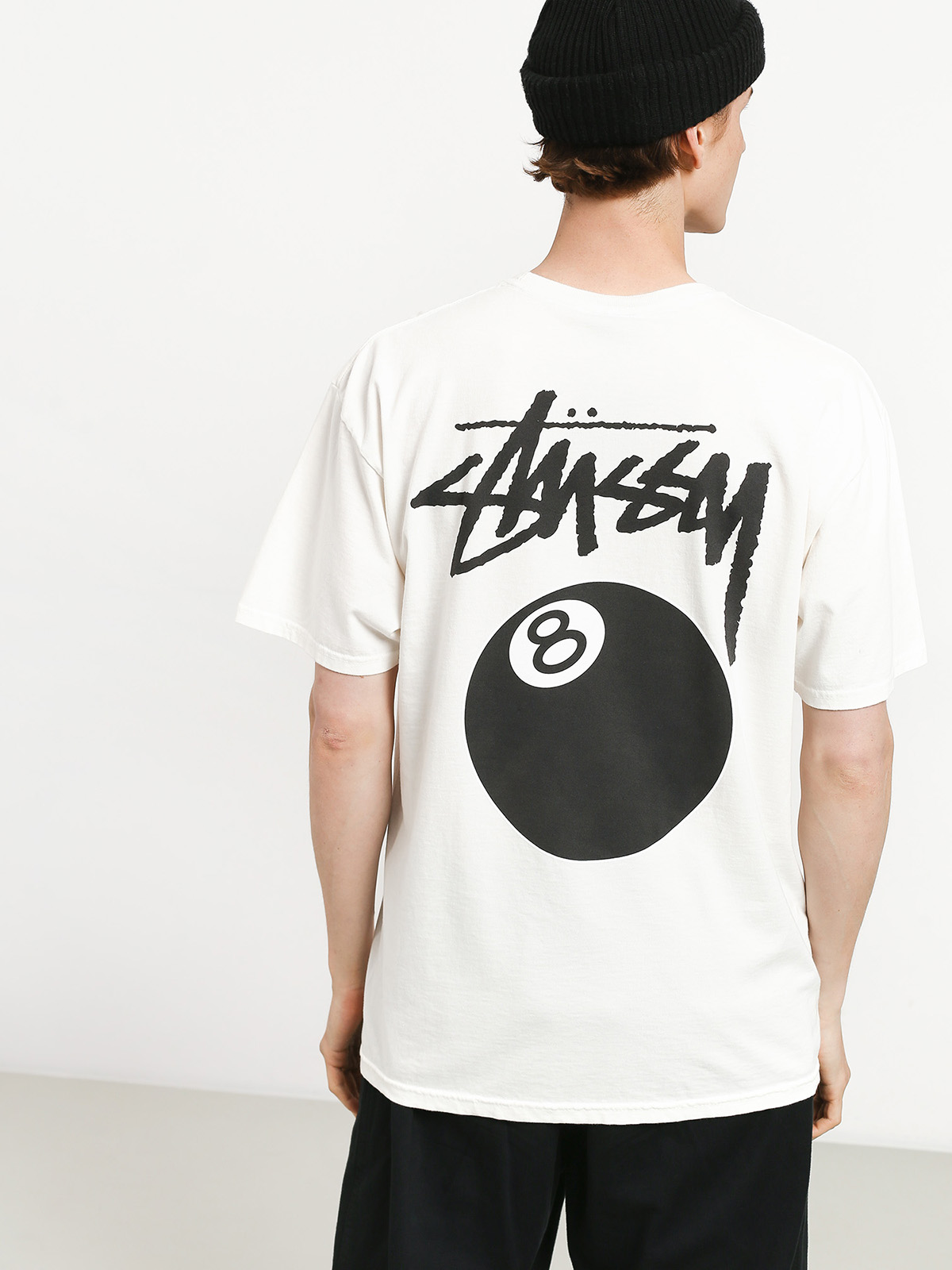 Stussy 8 Ball Pig Dyed T-shirt (natural)