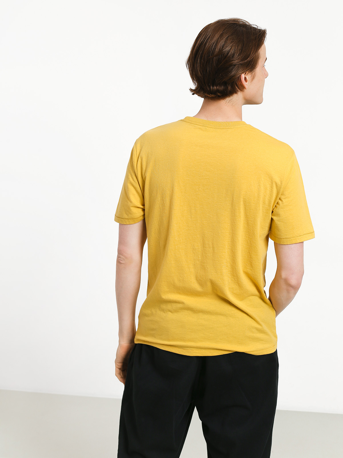 Brixton Bolton Prt T-shirt (washed yellow)