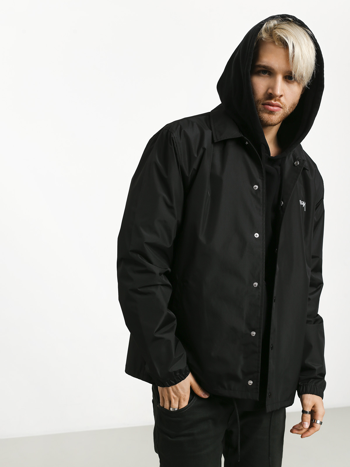 Stussy Cruize Coach Jacket (black)