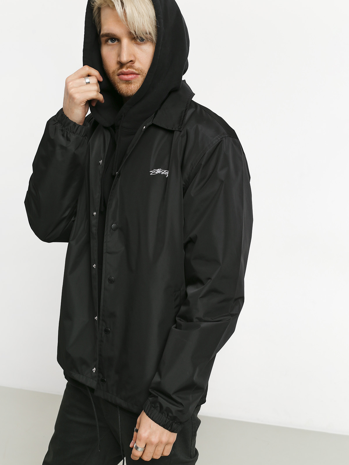 Stussy Cruize Coach Jacket (black)
