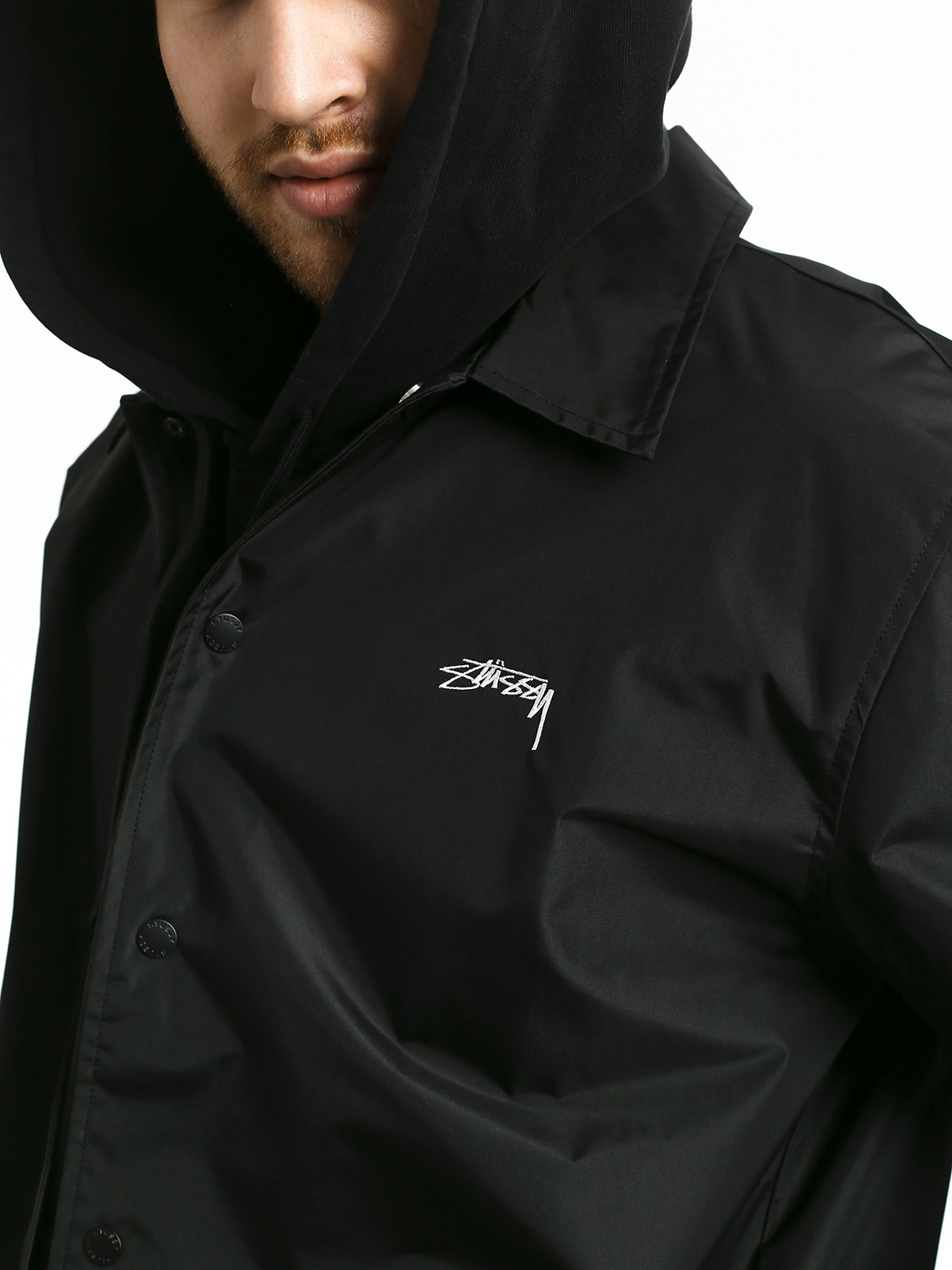 Stussy Cruize Coach Jacke (black)